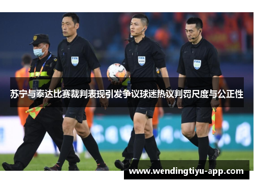 苏宁与泰达比赛裁判表现引发争议球迷热议判罚尺度与公正性